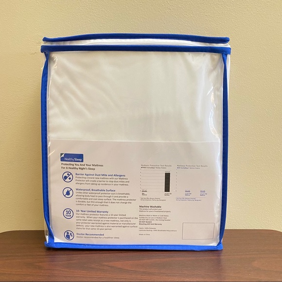 Healthy Sleep King Size Supreme Mattress Protector - Picture 2 of 4